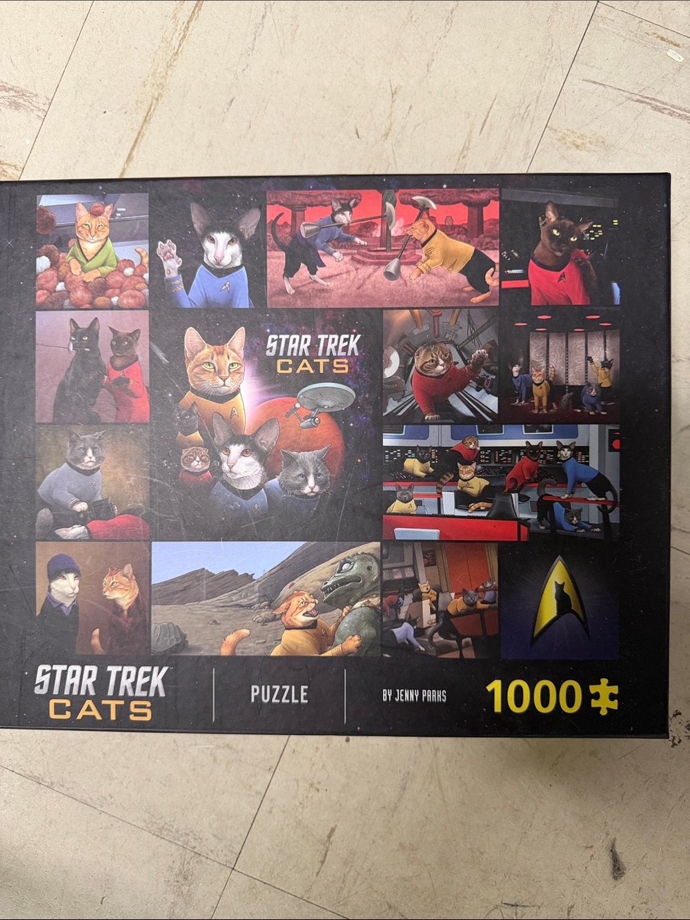 Star Trek cats puzzle